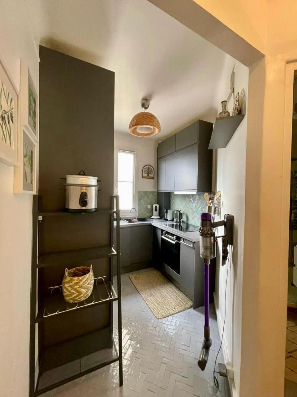 Air Conditioning - Metro 14 - Charming Traditional Style And Modern Access 10 Mn Away From Center Of Paris Clichy Εξωτερικό φωτογραφία